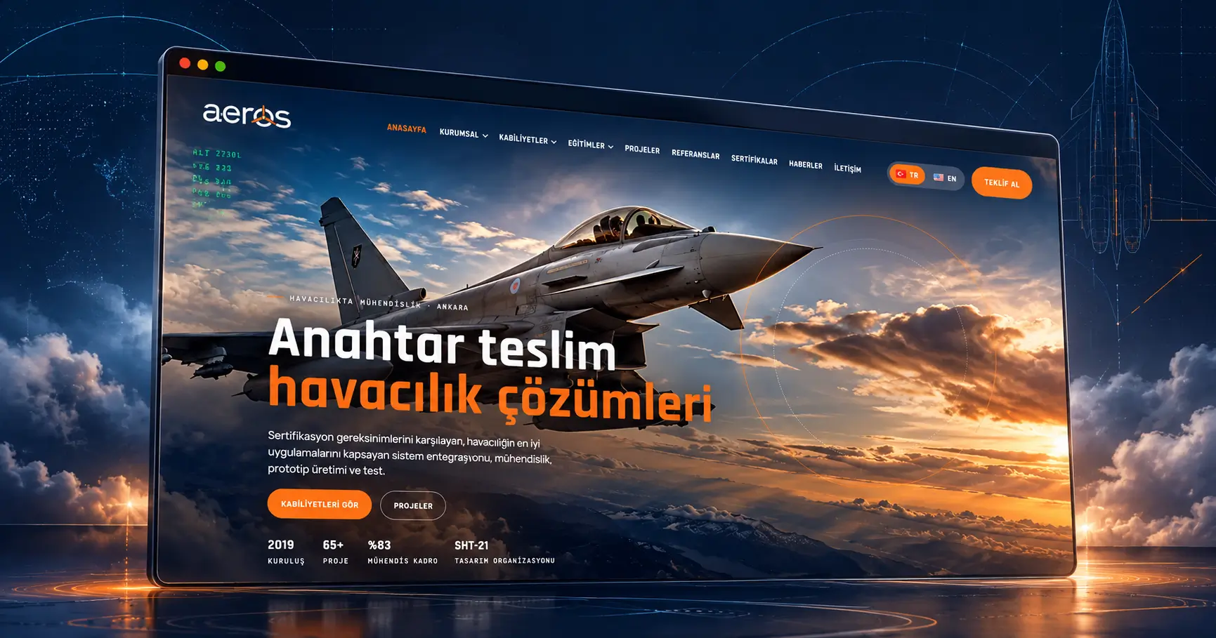 AEROS Launches Its New Website in Collaboration with Gezgin Ajans