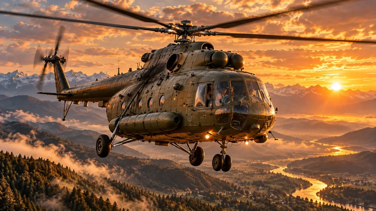 Mi-17 Antenna and Camera Integration